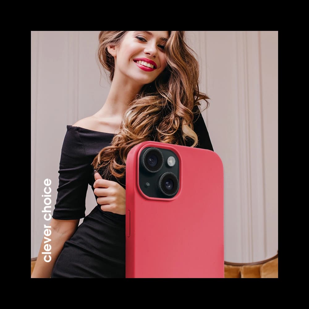 Case Crong Color Cover Magnetic Apple iPhone 15 MagSafe rosa - 4