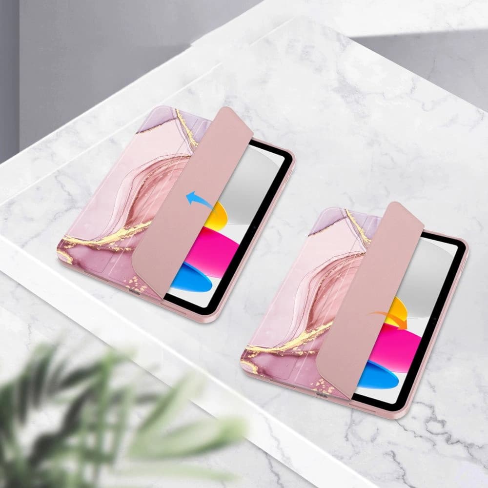 Etui Tech-Protect SmartCase Pen Apple iPad 10.9" 2022 (10. generációs) Márvány - 8