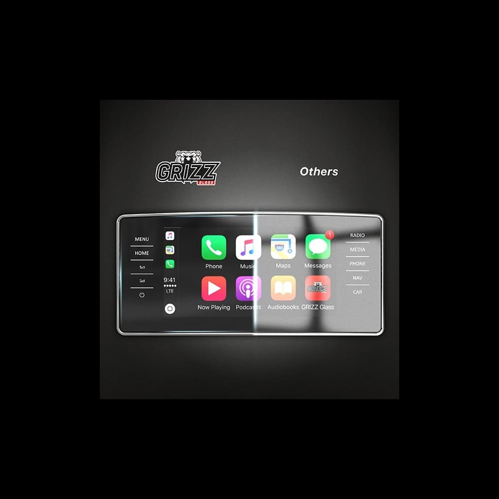 Matte GrizzGlass CarDisplay Protection Ford Ranger Raptor 12,3" (2023-2025) - 2