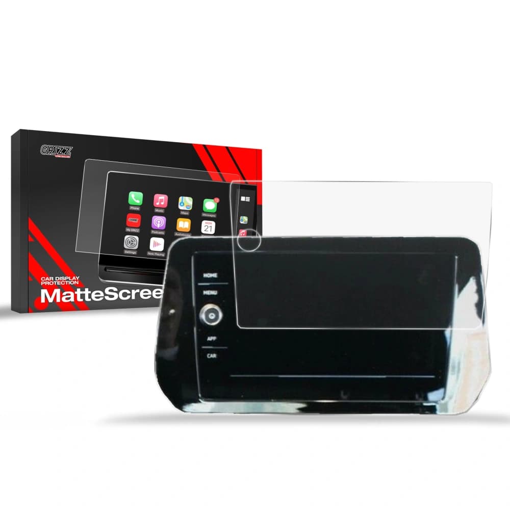 Folia matowa GrizzGlass CarDisplay Protection do Volkswagen VW T-Cross 8" 2024-2025 - 1
