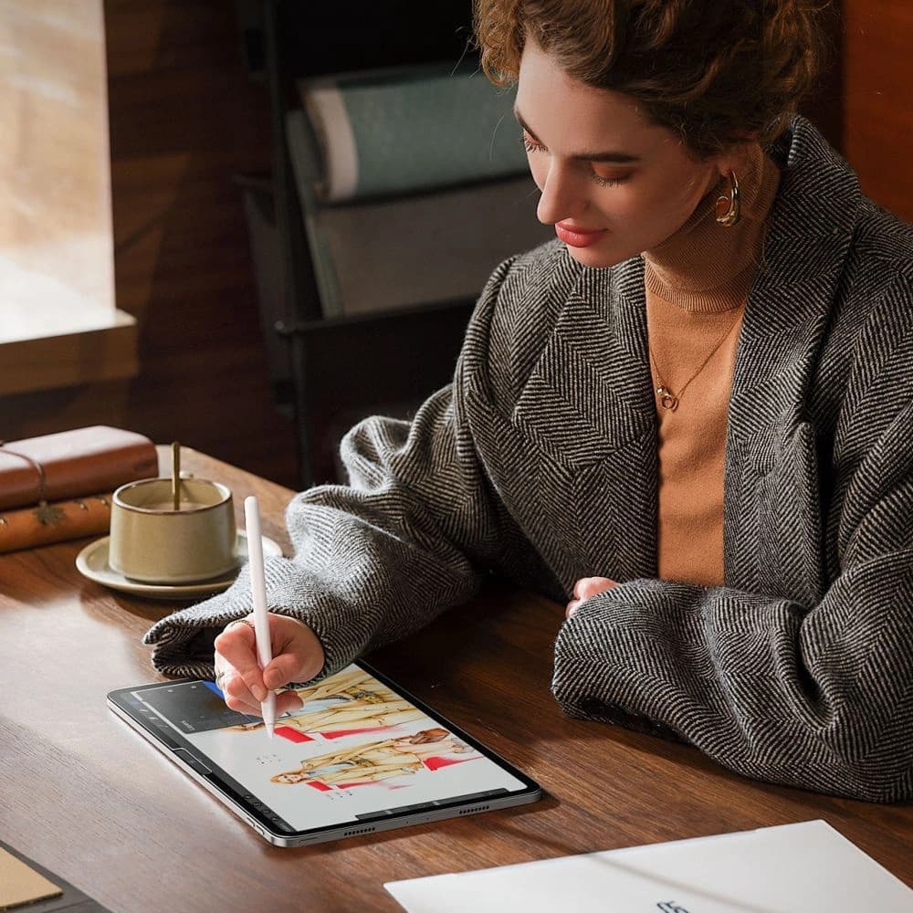 Folia ESR Paper Feel Apple iPad Air 11" 2024 (6. Generation) Matt Klar [2 PACK] - 8