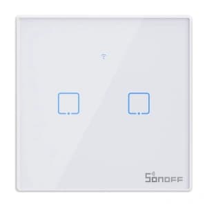 Berührungsschalter Sonoff T2 EU WiFi + RF 433 TX (2-Kanal) neue Version