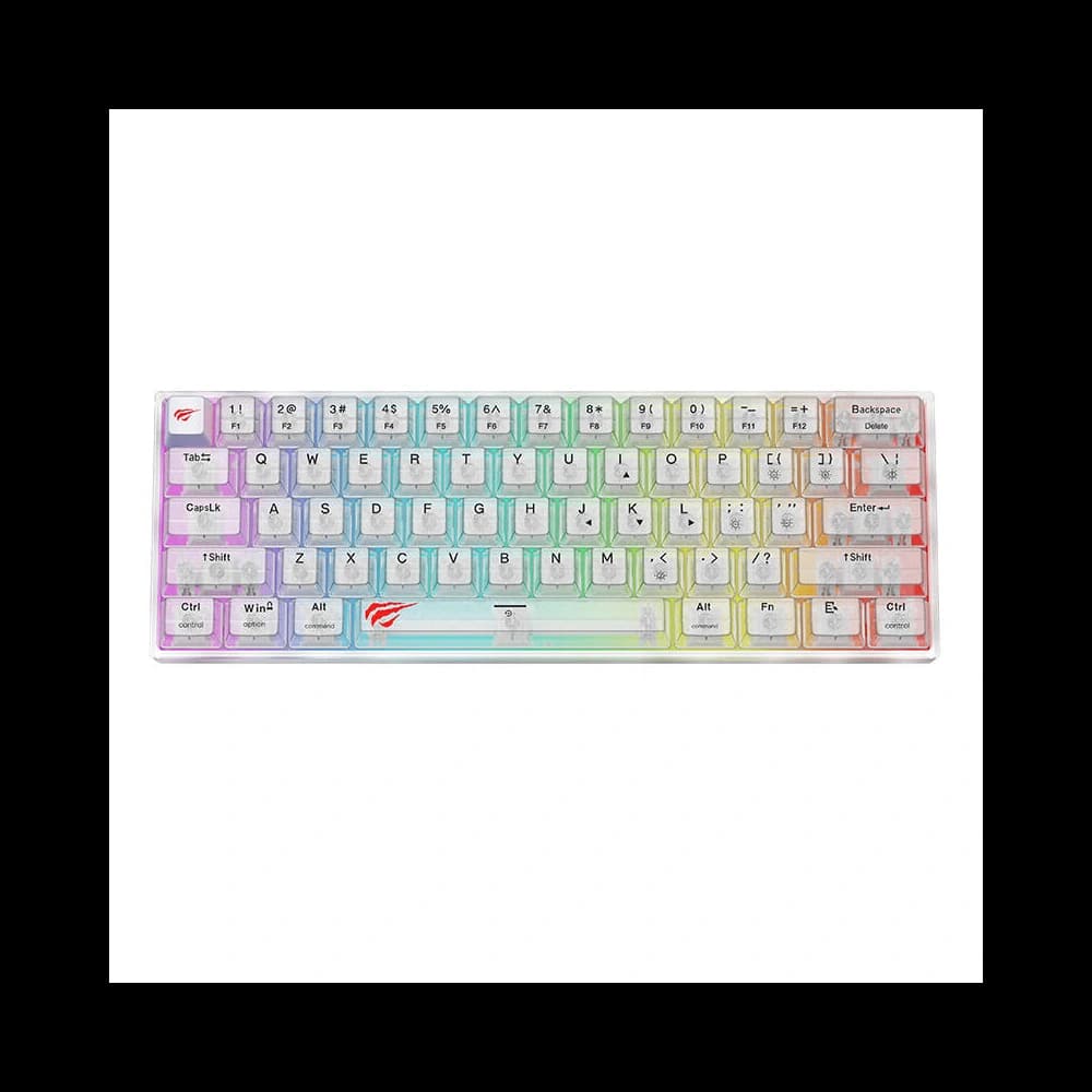 Gaming-Membran-Tastatur Havit KB877L USB-C RGB - 1