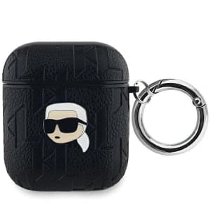 Karl Lagerfeld KLA2PGKIPK Apple AirPods 1/2 cover Monogram Karl Head black