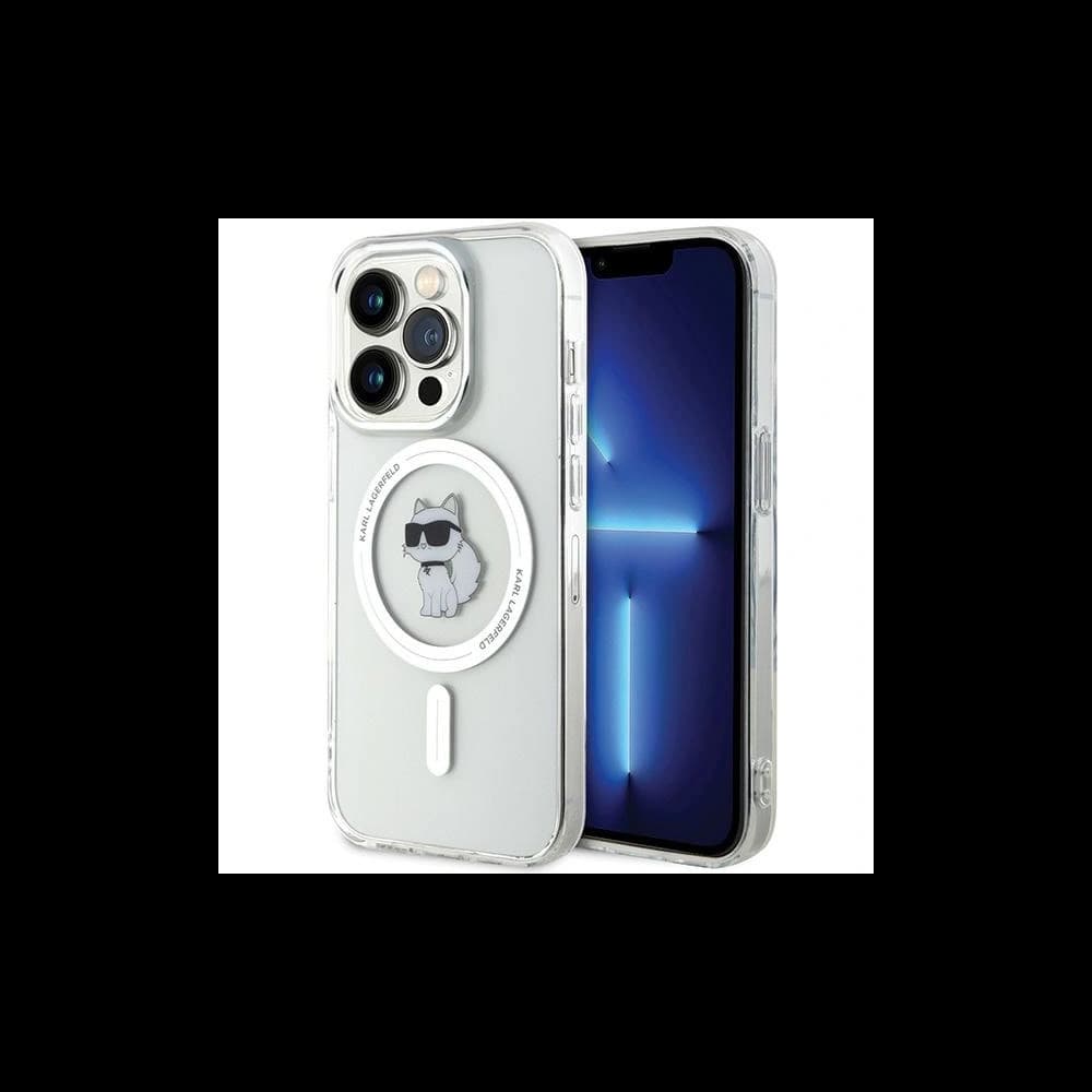 Karl Lagerfeld KLHMP13LHFCCNOT Apple iPhone 13 / 13 Pro hardcase IML Choupette MagSafe transparent - 1