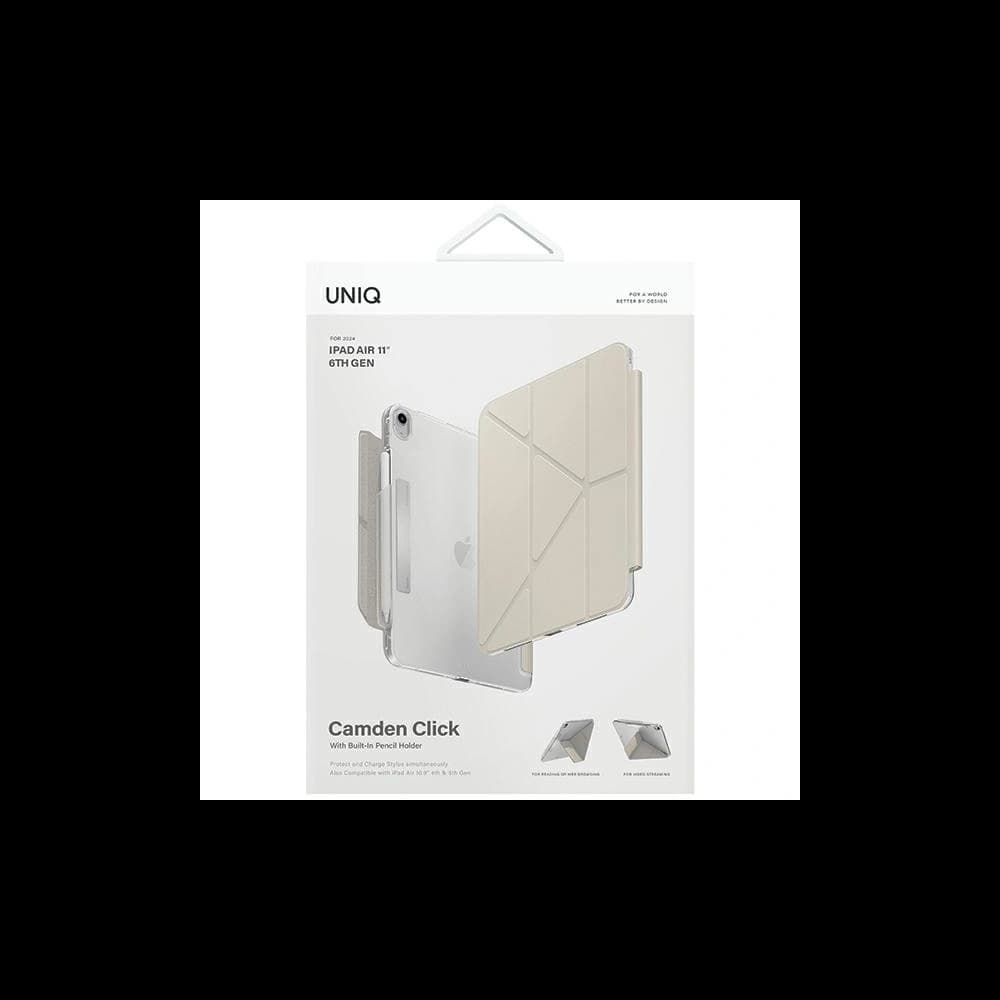 Etui UNIQ Camden Click Apple iPad Air 11" 2024 (6. generáció) bézs/ivory - 10