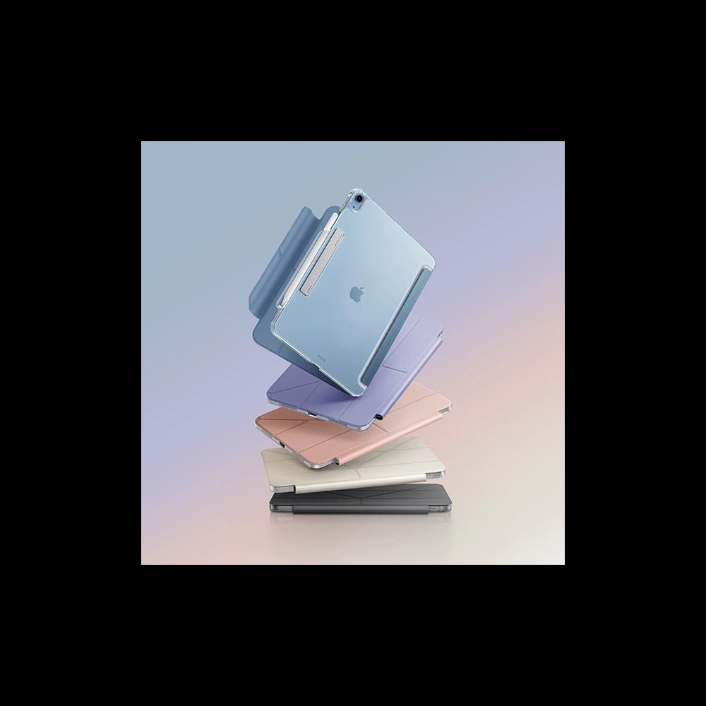 Etui UNIQ Camden Click Apple iPad Air 11" 2024 (6. generációs) rózsaszín/blush pink - 9