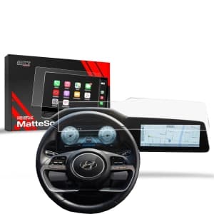 Matte GrizzGlass CarDisplay Protection Hyundai Elantra 10,25" 2020-2025