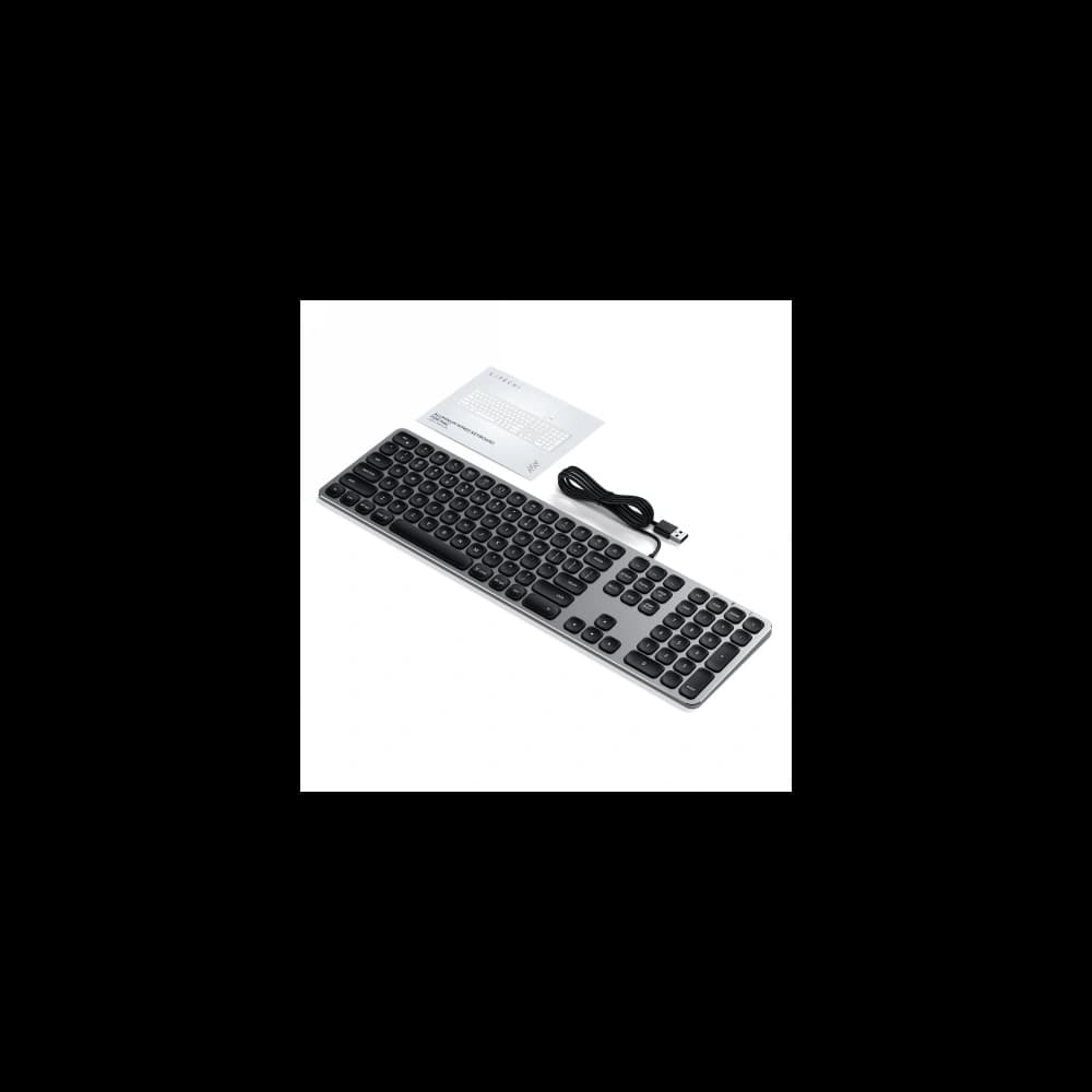 Satechi Aluminum Wired Keyboard USB-A space gray - 3