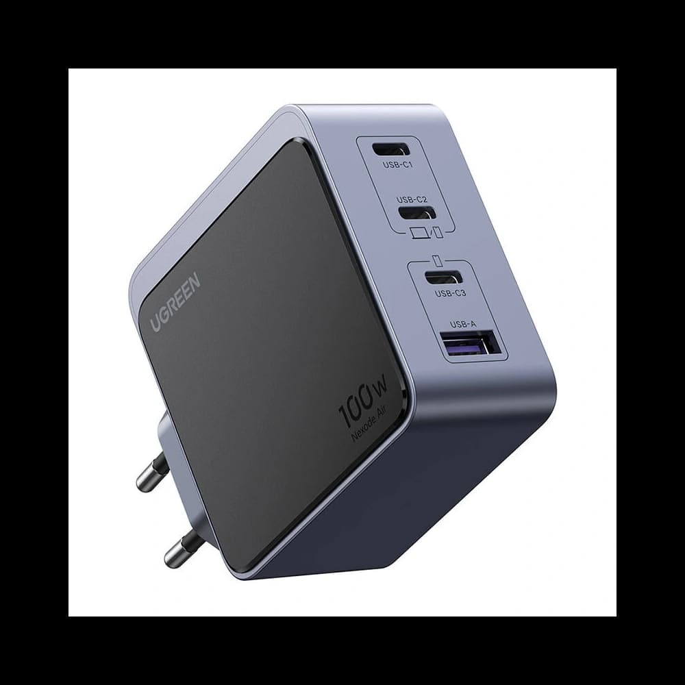 UGREEN Nexode Air 100W USB-A Netzladegerät, 3xUSB-C grau - 3