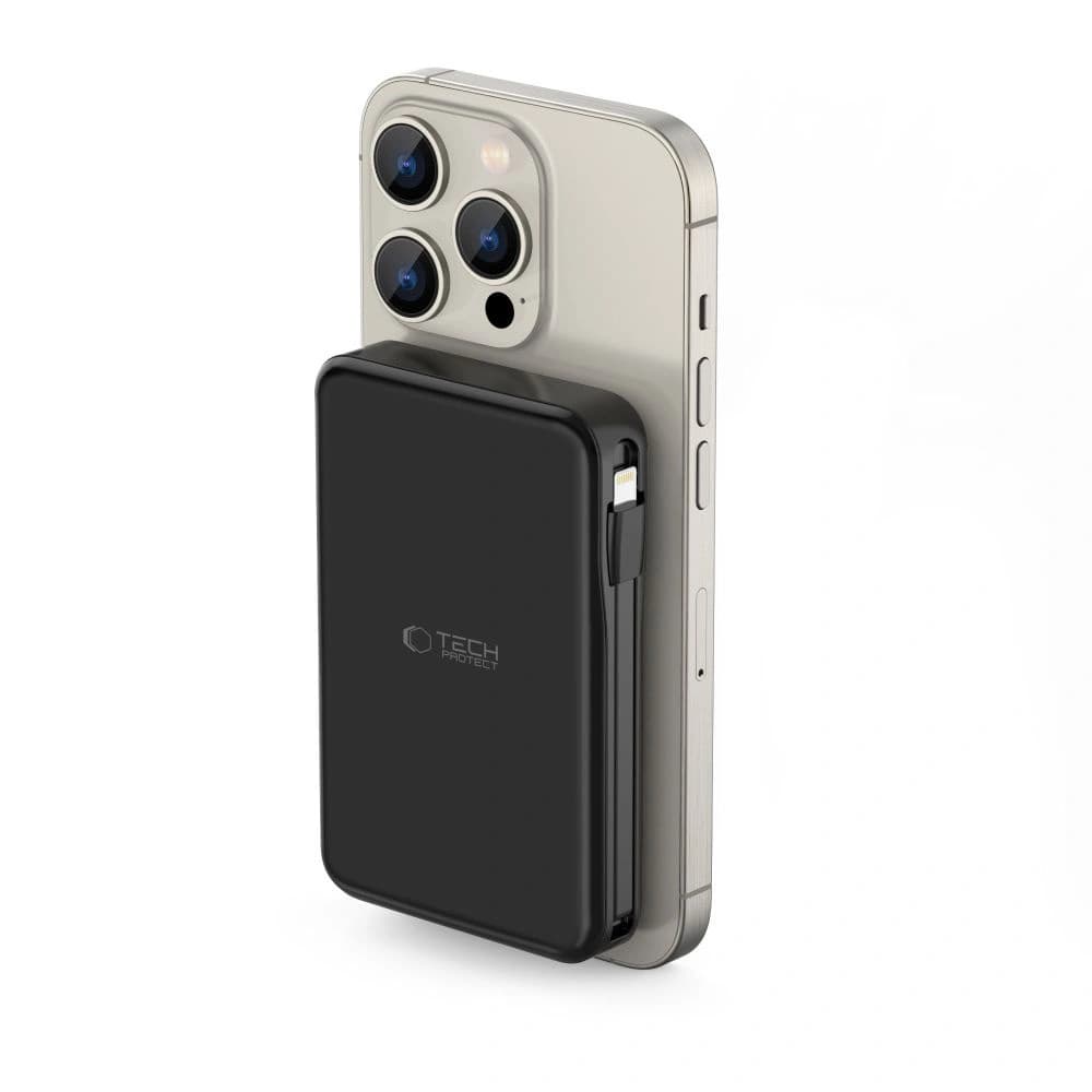 Powerbank Tech-Protect PB31 Lifemag MagSafe 10000mAh Schwarz - 2