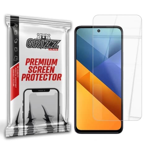 Hybriertes Glas GrizzGlass HybridGlass für Xiaomi Poco M6