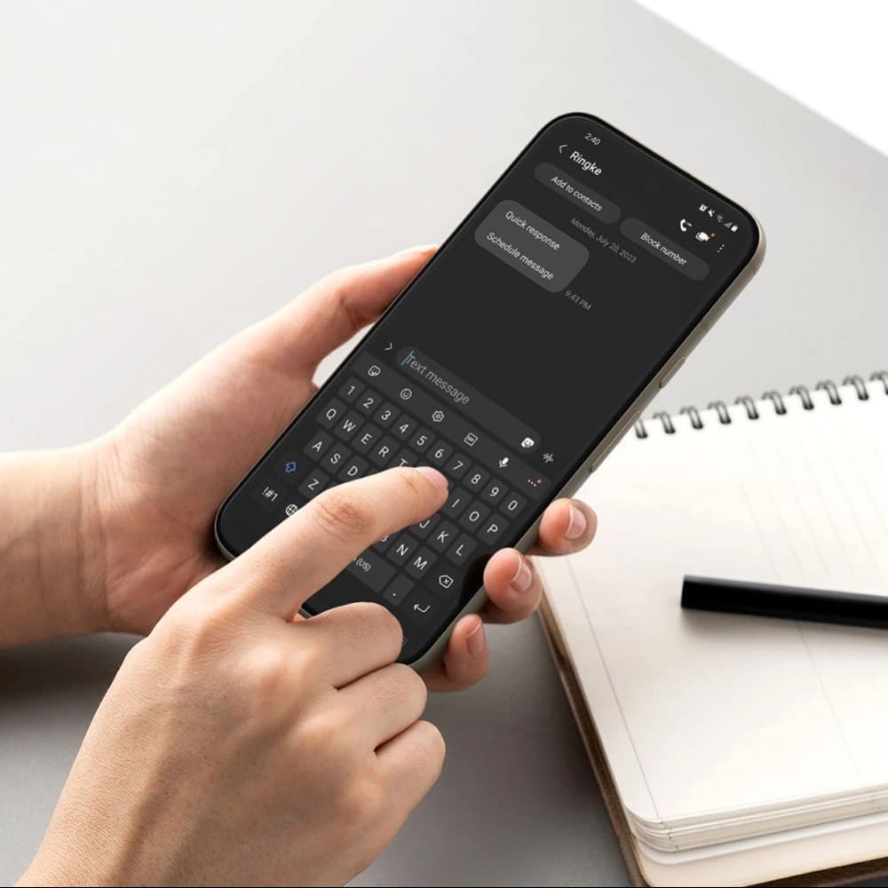 [OUTLET] Hidrogél fólia Ringke Dual Easy Google Pixel 8a Átlátszó [2 PACK] - 5