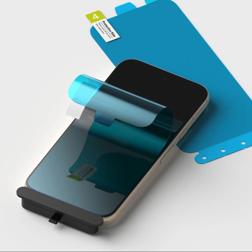 [OUTLET] Hidrogél fólia Ringke Dual Easy Google Pixel 8a Átlátszó [2 PACK] - 7