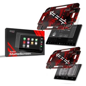 GrizzGlass CarDisplay MatteScreen Easy Tesla Model 3 Highland 2023-2024 [2in1]
