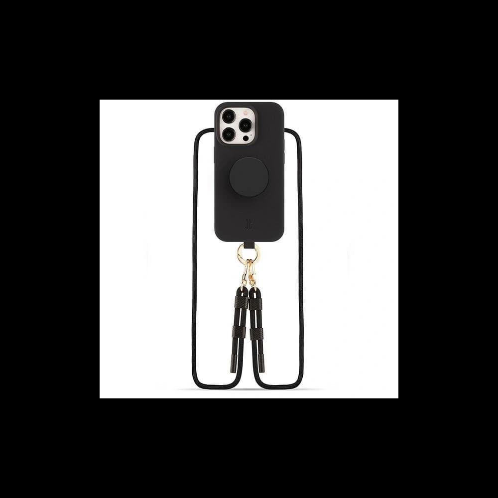 Etui Just Elegance PopGrip Apple iPhone 15 Pro negru/black - 2