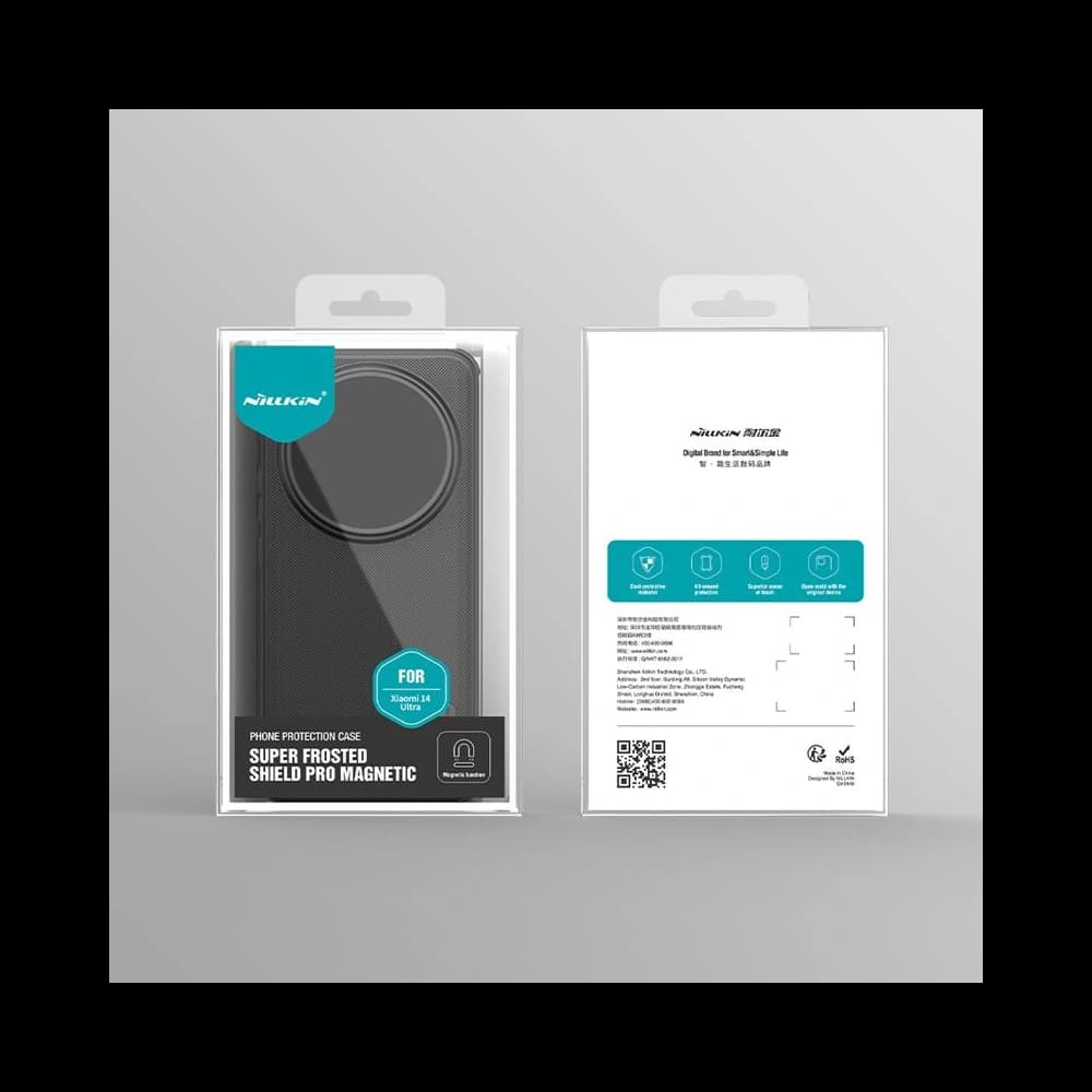 Etui Nillkin Super Frosted Shield Pro Xiaomi 14 Ultra Black / Czarny - 6