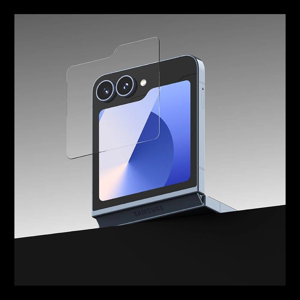 Edzett üveg külső kijelzőhöz Ringke Cover Display Samsung Galaxy Z Flip 6 / 7 FE Clear [2 PACK] - 6