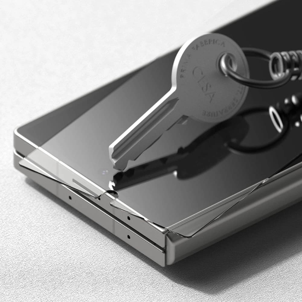 Szkło hartowane na ekran zewnętrzny Ringke Cover Display Samsung Galaxy Z Fold 6 Clear [2 PACK] - 6