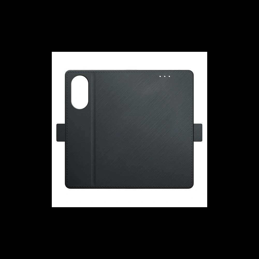 Case mit Klappe 3MK Wallet Case Oppo A58 4G schwarz/black - 6