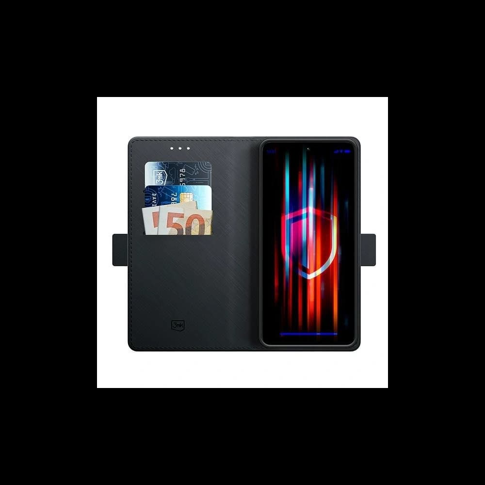 3MK Wallet Case Redmi Note 13 5G black - 2