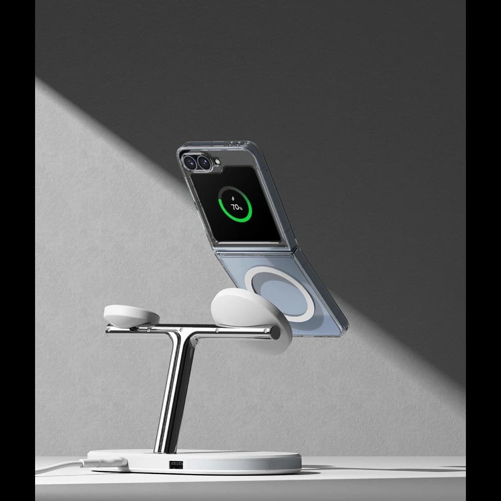 Etui Ringke Fusion Magnetic MagSafe Samsung Galaxy Z Flip 6 / 7 FE Clear - 9