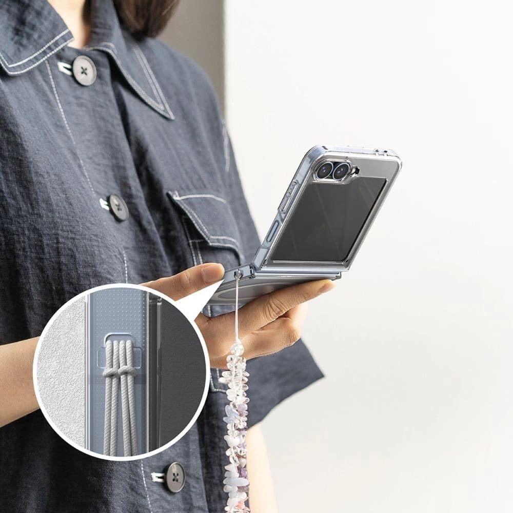 Etui Ringke Fusion Magnetic MagSafe Samsung Galaxy Z Flip 6 / 7 FE Clear - 14