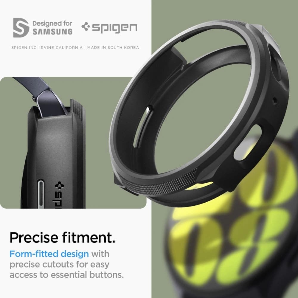 Spigen Liquid Air Samsung Galaxy Watch 7 40mm Matte Black - 15