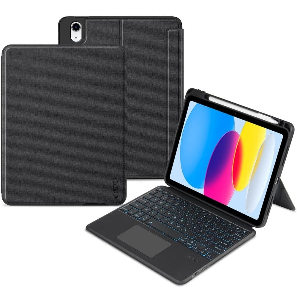 Etui Tech-Protect SmartCase Mag Pen + Keyboard Apple iPad 10.9" 2022 / 11" 2025 Black - 1