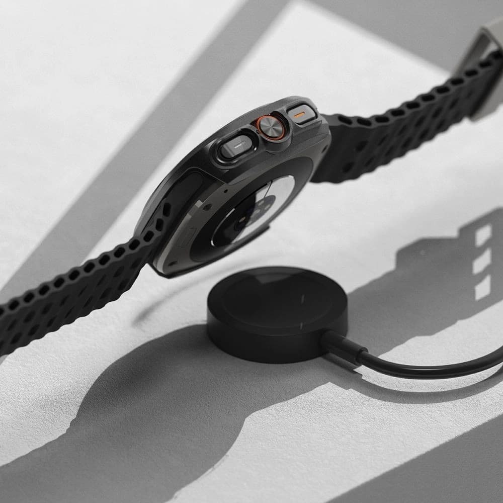 Etui + sklo Ringke Slim & Tempered Glass Galaxy Watch Ultra 47mm Titanium Black - 5