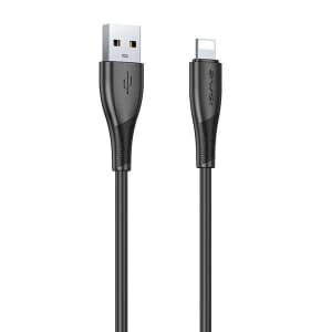 Kabel AWEI CL-182L USB-A / Lightning czarny/black