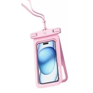 Universal double waterproof case 6.7" USAMS IP68 pink