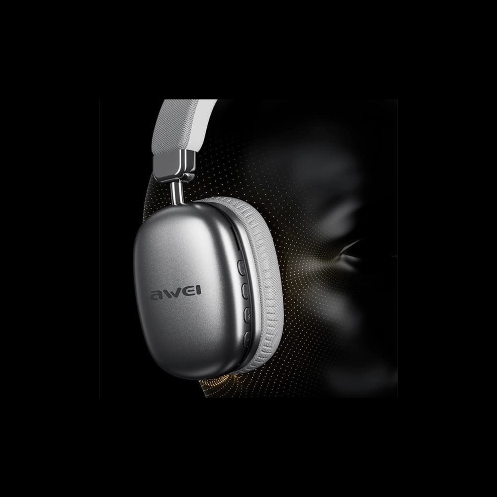 AWEI AT7 wireless headphones Bluetooth black - 4