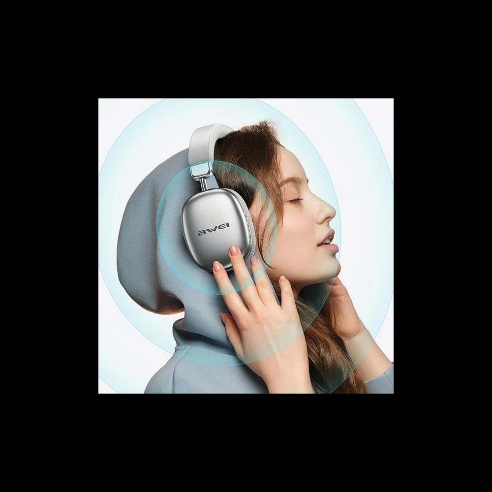 AWEI AT7 wireless headphones Bluetooth black - 6