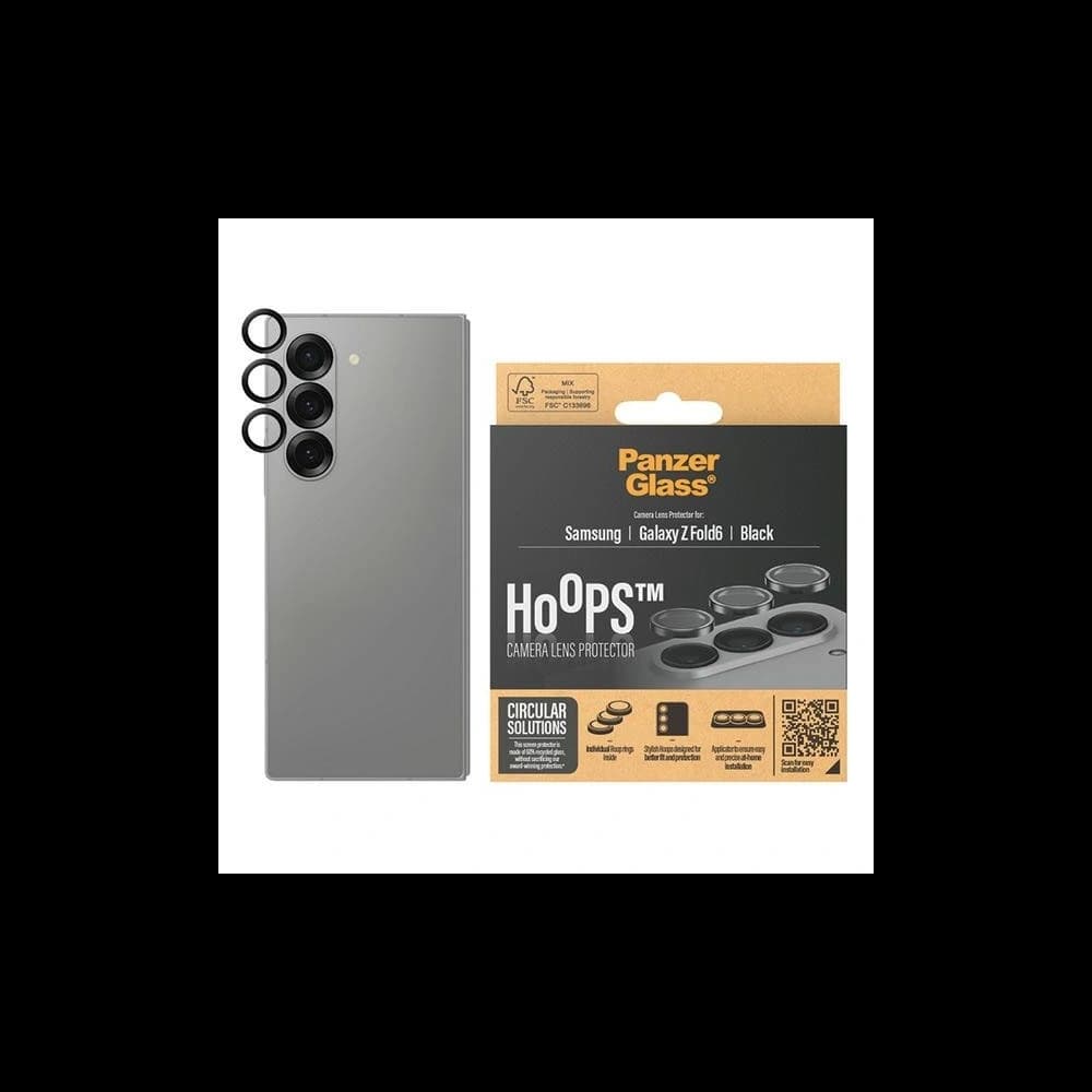 Sklo na objektiv fotoaparátu PanzerGlass Hoops Camera Samsung Galaxy Z Fold6 - 1