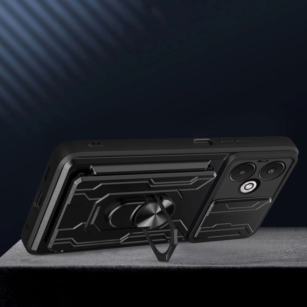 Case Tech-Protect CamShield Pro Xiaomi Redmi 13C 5G Schwarz - 4