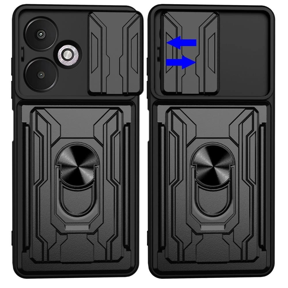 Case Tech-Protect CamShield Pro Xiaomi Redmi 13C 5G Schwarz - 6