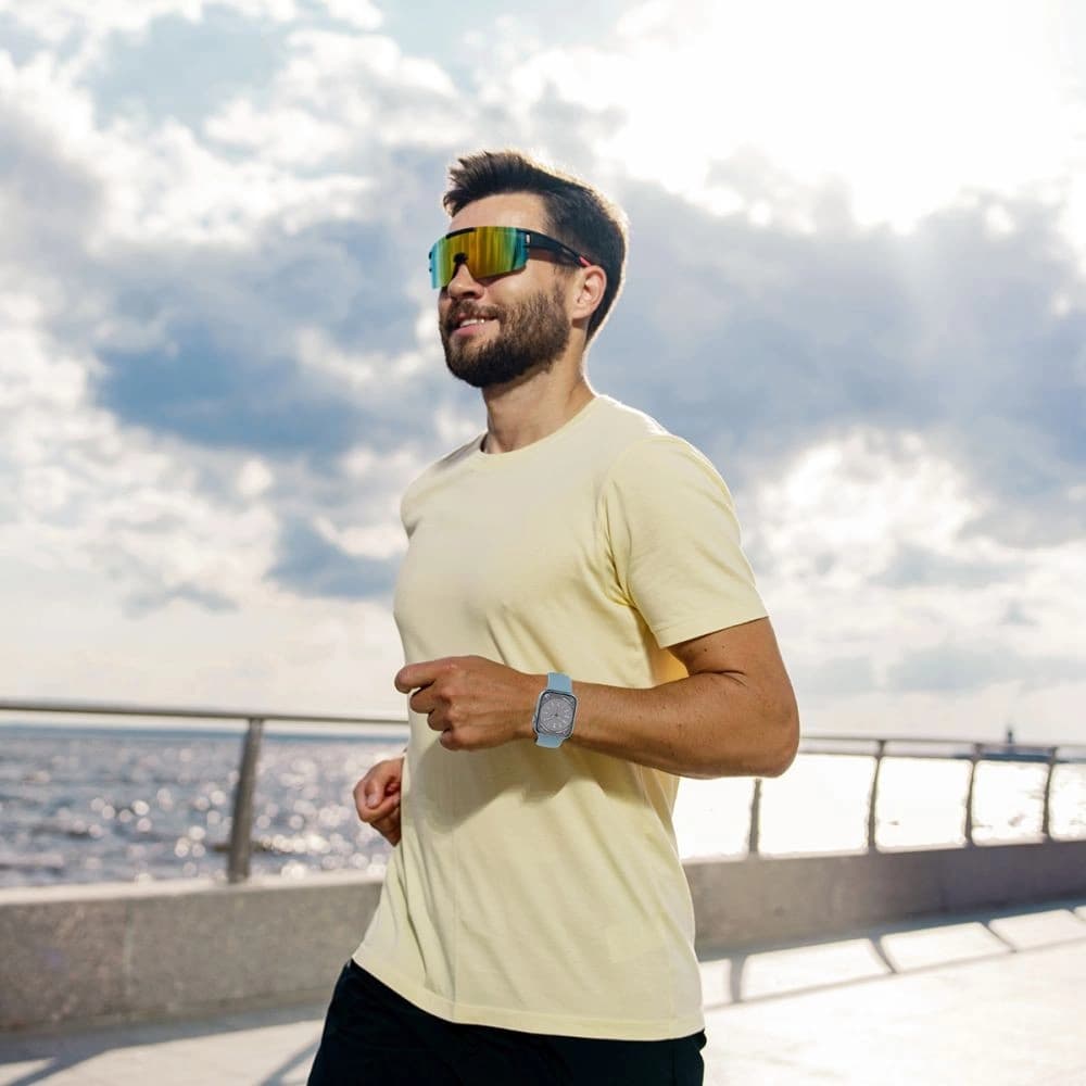 Pasek Tech-Protect szilikon Apple Watch 4/5/6/7/8/9/SE/10 38/40/41/42mm világos rózsaszín - 7