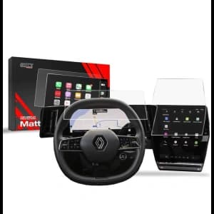 Matte GrizzGlass CarDisplay Protection Renault Scenic E-Tech 12" 2024-2025 [2in1]