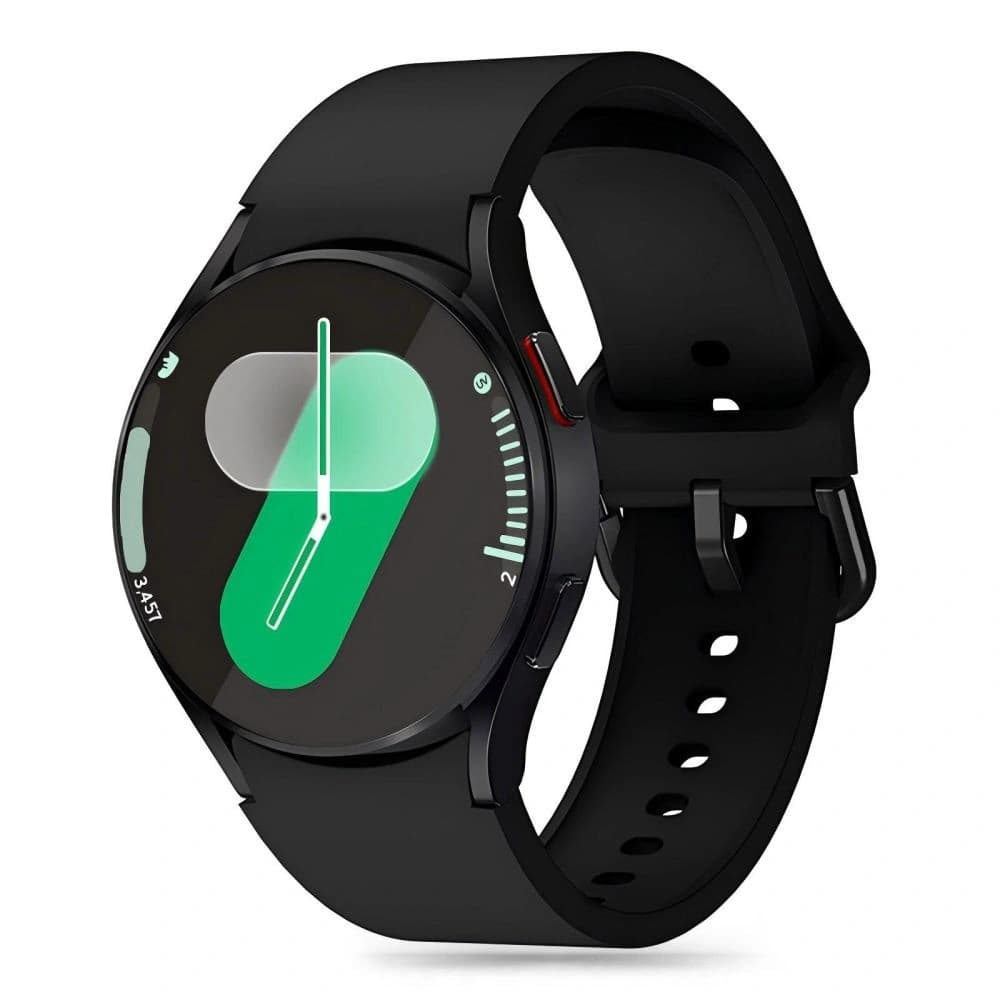 Pasek Tech-Protect Silicone Samsung Galaxy Watch 4/5/5 Pro/6/7/FE Černý - 1