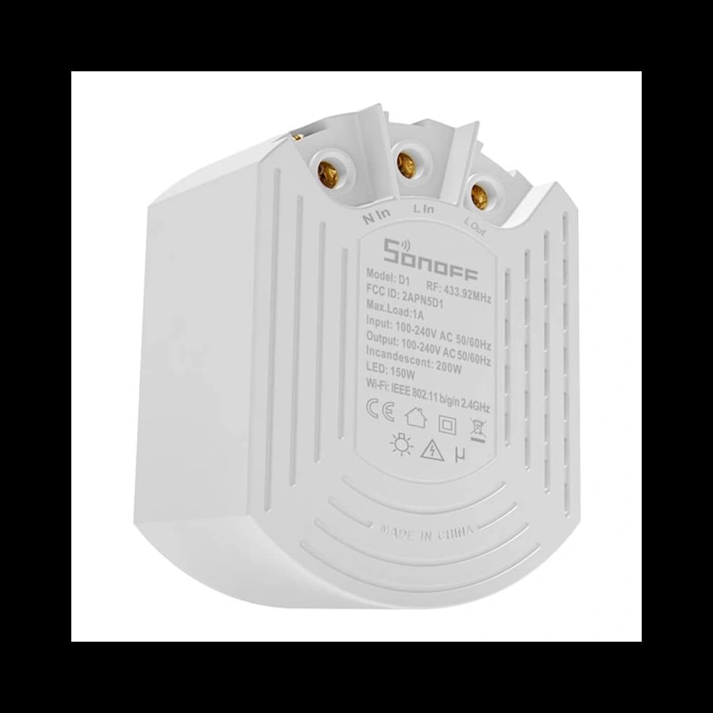Intelligenter Dimmer Sonoff D1 mit RM433R2 Fernbedienung - 4