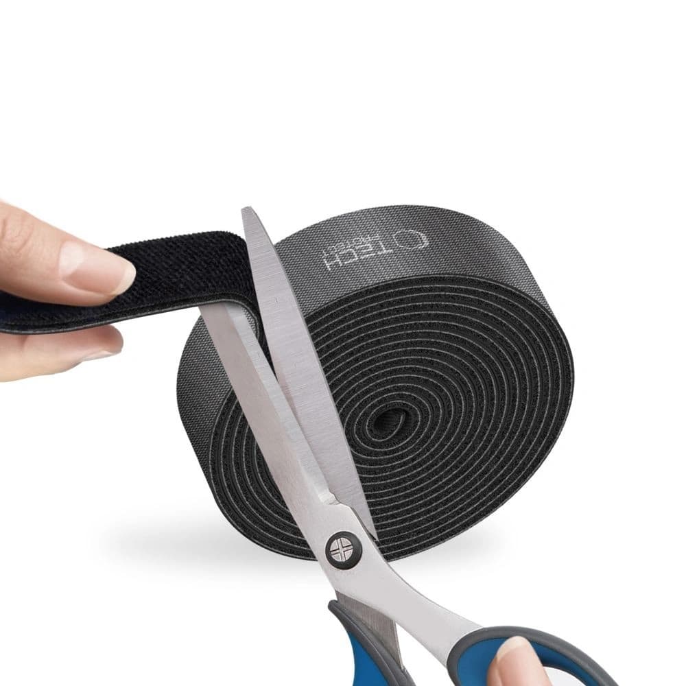 Kabelorganizer Tech-Protect Velcro Kabelorganizer 300cm Schwarz - 2