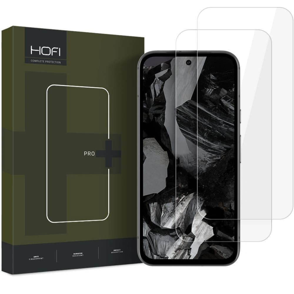 Szkło hartowane Hofi Glass Pro+ Google Pixel 9 Pro XL Clear [2 PACK] - 1