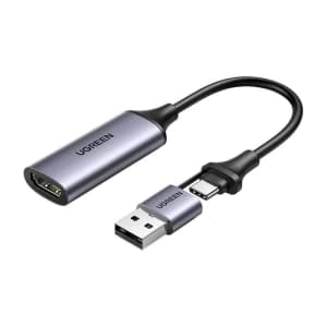 UGREEN CM489 USB-A, USB-C / HDMI 4K60Hz video capture card / grabber