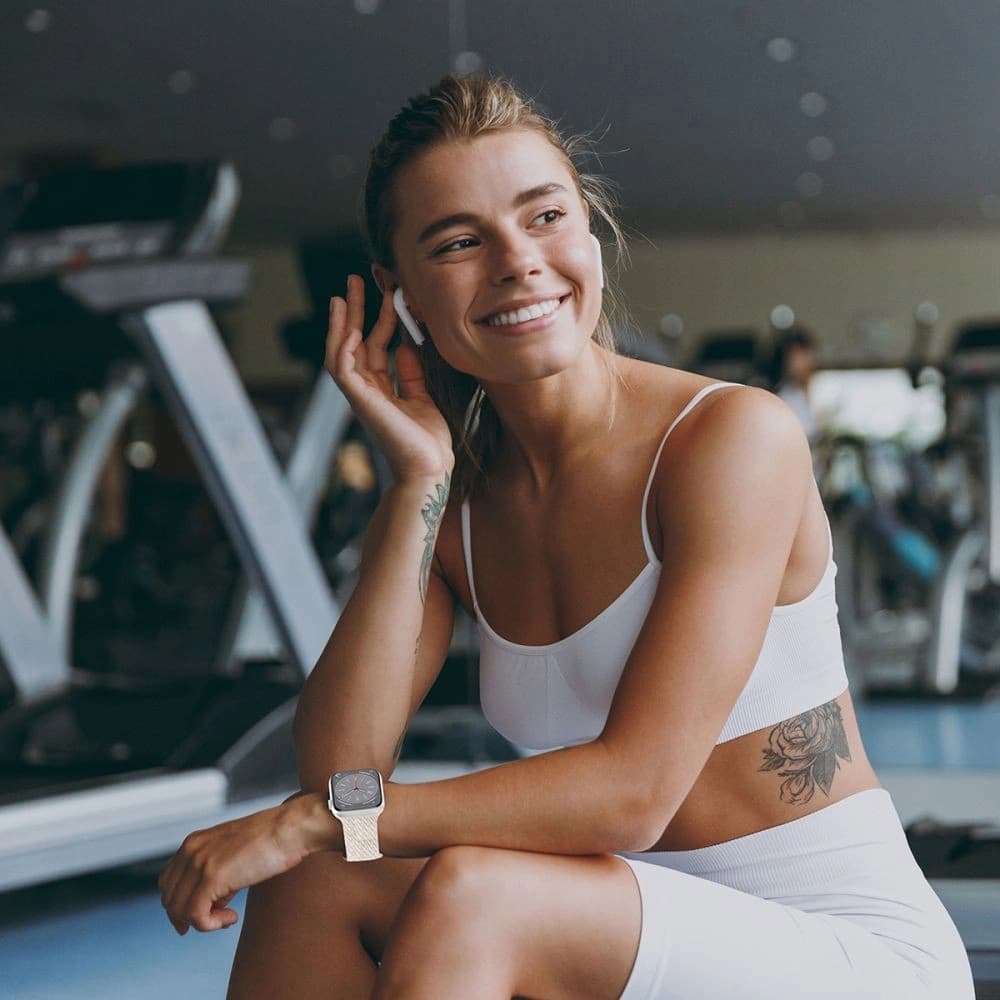 Pasek Tech-Protect Nylonmag Apple Watch 4/5/6/7/8/9/SE/Ultra 1/2 42/44/45/49mm Poros Rózsaszín - 3