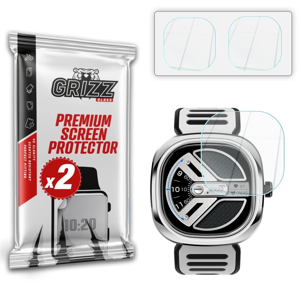 Hybriertes Glas GrizzGlass HybridGlass für Doogee D11 - 1