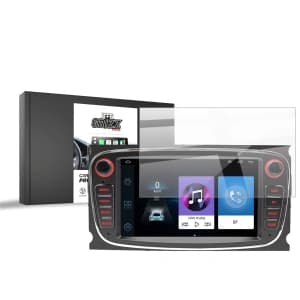 Ceramic GrizzGlass CarDisplay Protection Android Radio 2DIN 7" Ford