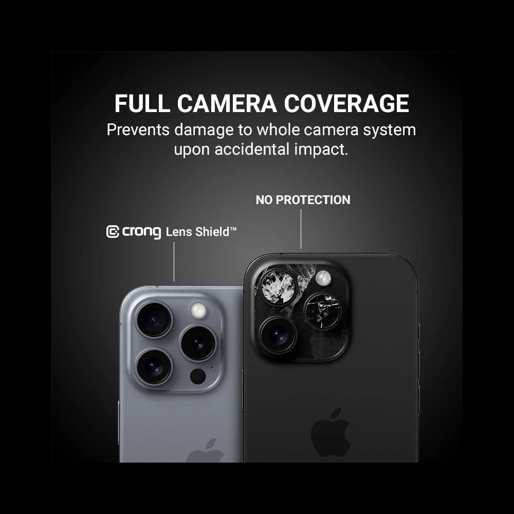 Crong Lens Shield Apple iPhone 16 / 16 Plus camera lens glass - 3