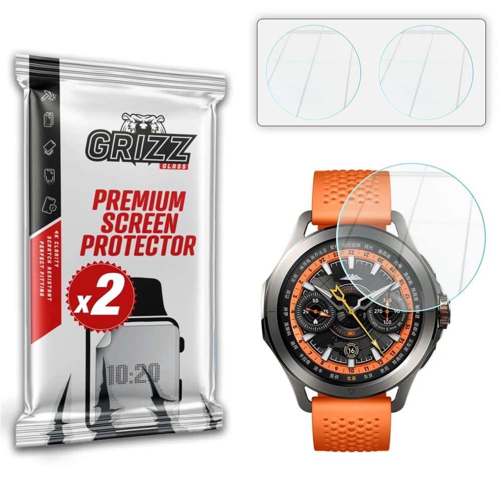 GrizzGlass Hybrid Glass for Xiaomi Watch S4 Sport - 1