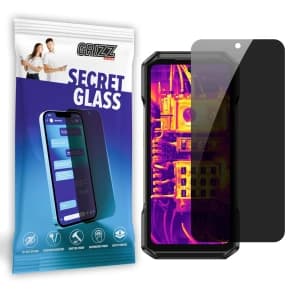 GrizzGlass Matte SecretGlass privacy glass for Ulefone Armor 27T Pro